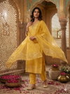 Bs 149 Jacard Weaving Work Kurti With Bottom Dupatta